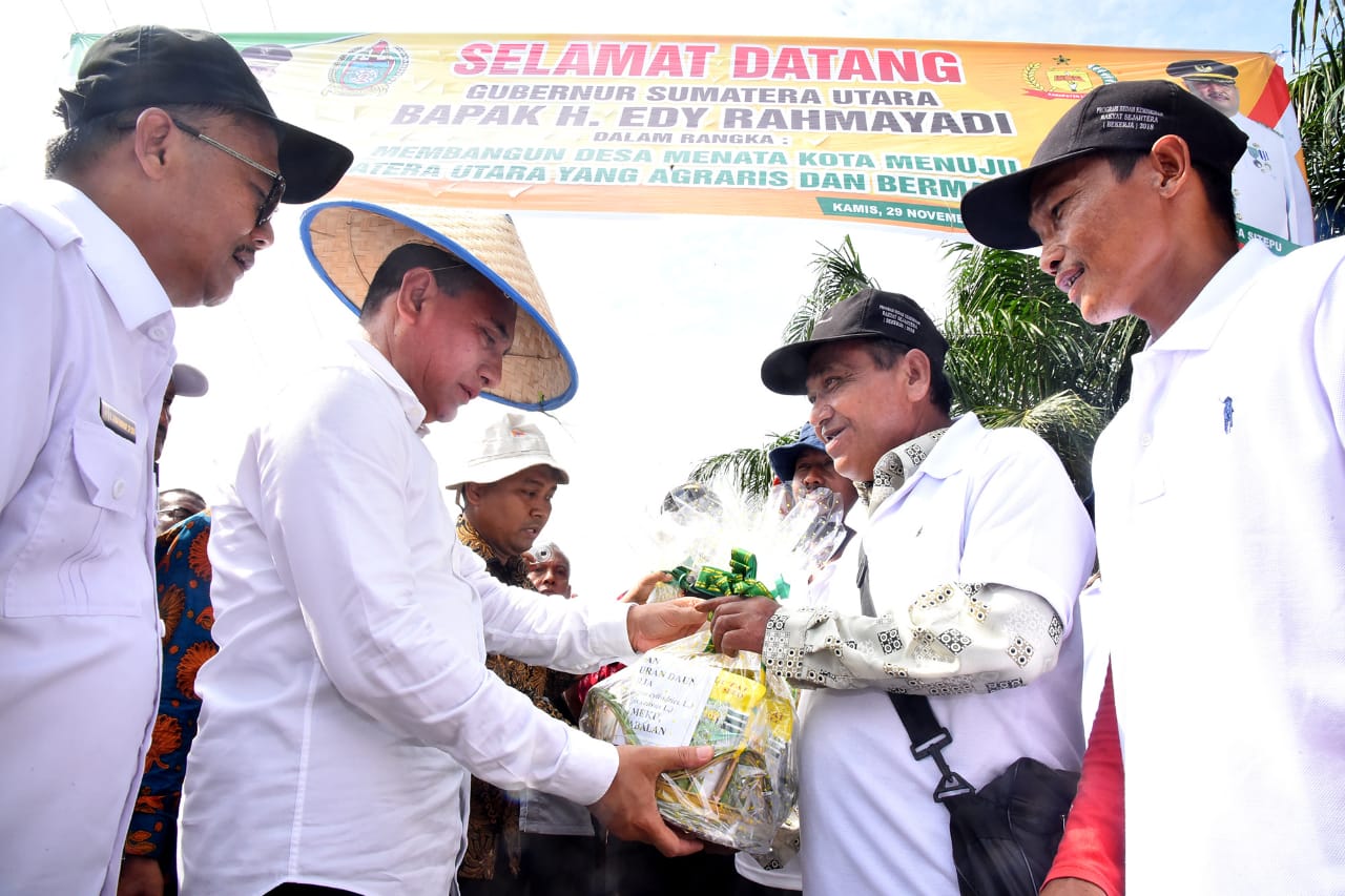 Petani di Langkat Diharapkan Bisa Lebih Mandiri  